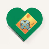 Irish Sessings Cross Personalisiert Notizblock (Vorderseite)