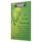 Irish Sessings Green Kleeblatt, keltisch Klemmbrett (Links)