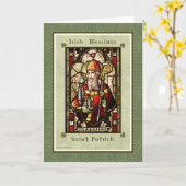 Irish Sessings - Saint Patrick Note Card Karte (Gelbe Blume)
