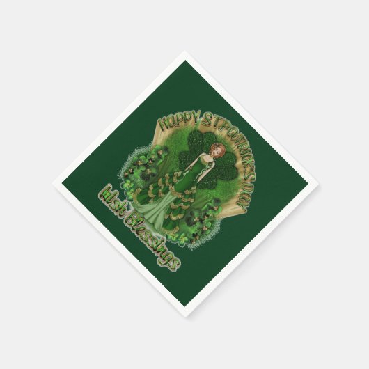 Irish Sessings St Patrick's Day Napkins Serviette (Ecke)