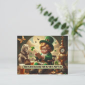 Irish Sessings Your Way on St. Paddy's Postkarte (Stehend Vorderseite)