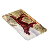 Irish Setter 1900 Illustration of Sporting Dog Magnet (Rechte Seite)