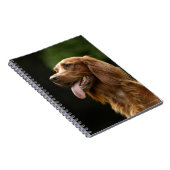 Irish Setter 2 Notizblock (Rechte Seite)