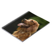 Irish Setter 2 Notizblock (Linke Seite)