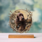 Irish Setter Acrylschild (Neutral)