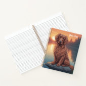 Irish Setter am See Notizblock (Innenseite)