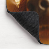 Irish Setter auf Sofa Mousepad (Ecke)