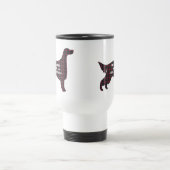 Irish Setter BESTE FREUNDIN Geschenke Reisebecher (Mittel)