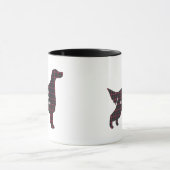 Irish Setter BESTE FREUNDIN Tasse (Zentrum)
