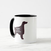 Irish Setter BESTE FREUNDIN Tasse (Vorderseite Links)