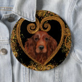IRISH SETTER BUTTON (Beispiel)