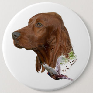 Irish Setter Button