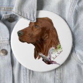 Irish Setter Button (Beispiel)