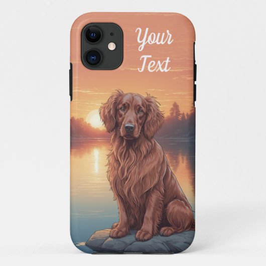 Irish Setter by Lake Case-Mate iPhone Hülle (Rückseite)