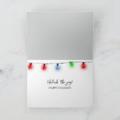 Irish Setter Christmas Fun Karte (Innenseite)