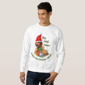 Irish Setter Christmas Geschenke Sweatshirt (Vorne ganz)