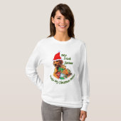 Irish Setter Christmas Geschenke T-Shirt (Vorne ganz)