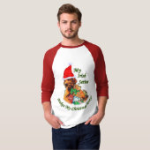 Irish Setter Christmas Geschenke T-Shirt (Vorne ganz)