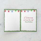 Irish Setter Christmas Karte (Innenseite)