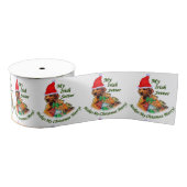 Irish Setter Christmas Ripsband (Spule)