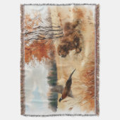 Irish Setter  Decke (Vorderseite Vertikal)