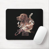 Irish Setter Dog Lovers Mousepad (Mit Mouse)