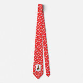 Irish Setter Dog (rot 1) Funny Weihnachtsmannmütze Krawatte (Vorderseite)