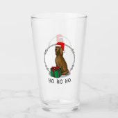 Irish Setter Dog (rot 1) Niedlich Glas (Vorderseite)