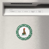Irish Setter Dog (rot 1) Niedlich Magnet (In Situ (Geschirrspüler))