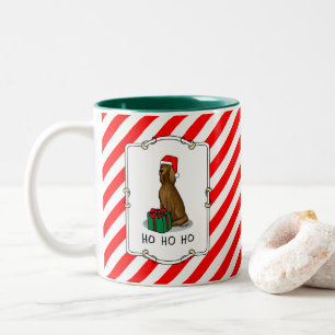 Irish Setter Dog (rot 1) Niedlich Zweifarbige Tasse