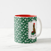 Irish Setter Dog (rot 1) Niedlich Zweifarbige Tasse (VorderseiteRechts)