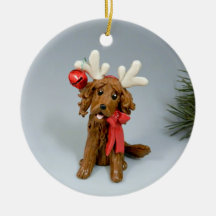 Irish Setter Dog Weihnachtsschmuck