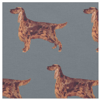 Irish Setter Fabric Stoff