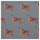 Irish Setter Fabric Stoff (Muster)