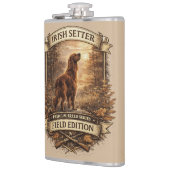 Irish Setter Flachmann (Links)