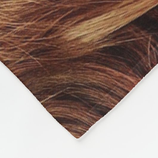 IRISH SETTER FLEECEDECKE (Ecke)