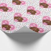 IRISH SETTER GESCHENKPAPIER (Ecke)