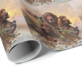 Irish Setter Geschenkpapier (Rolleneckpunkt)