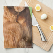 Irish Setter Geschirrtuch (Viertel Falte)