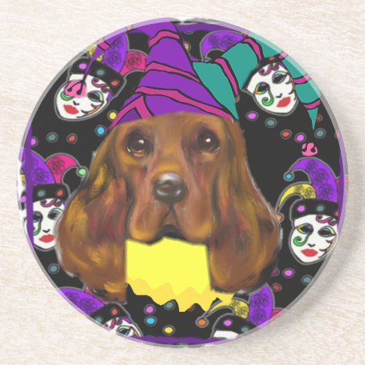 IRISH SETTER GETRÄNKEUNTERSETZER (Vorne)