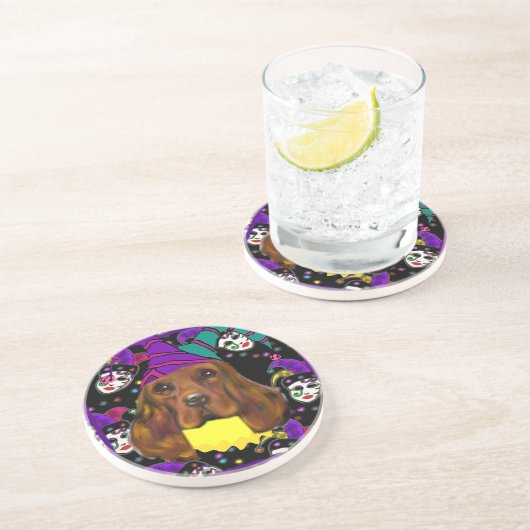 IRISH SETTER GETRÄNKEUNTERSETZER (Seite)