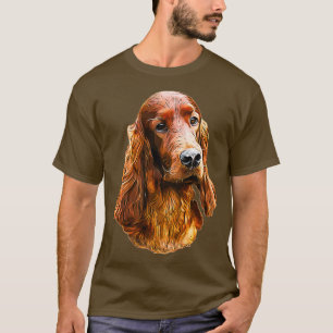 Irish Setter Glamour Dog T-Shirt