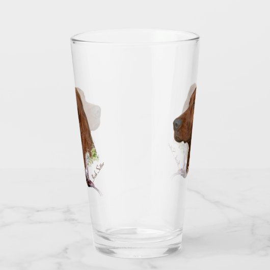 Irish Setter Glas (Rechts)