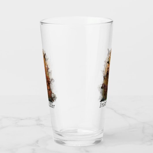 Irish Setter Glas (Rechts)
