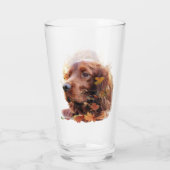 Irish Setter Glas (Rückseite)