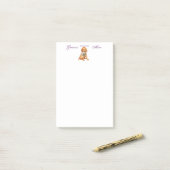 Irish Setter Heart Mama Post-it Klebezettel (Auf Schreibtisch)