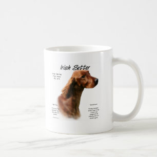 Irish Setter History Design Kaffeetasse