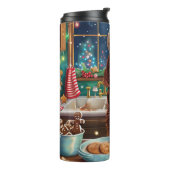 Irish Setter Holiday Baking: Festliche Weihnachten Thermosbecher (Nach links gedreht)