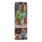 Irish Setter Holiday Baking: Festliche Weihnachten Thermosbecher (Rückseite)