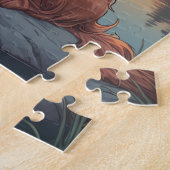 Irish Setter Hund Puzzle (Seite)